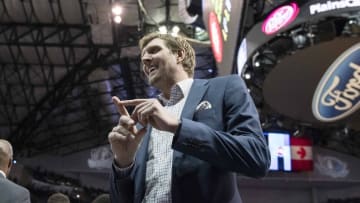Dallas Mavericks forward Dirk Nowitzki deserves the chance to finish his way. Mandatory Credit: Jerome Miron-USA TODAY Sports