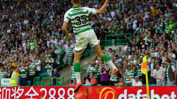 Kristoffer Ajer, Celtic (Photo by Mark Runnacles/Getty Images)