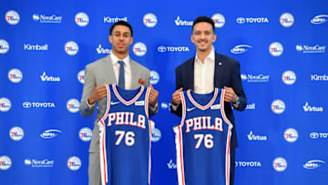 Zhaire Smith, Landry Shamet | Philadelphia 76ers (Photo by Jesse D. Garrabrant/NBAE via Getty Images)