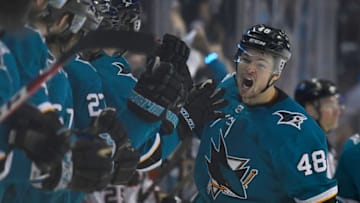 SAN JOSE, CA - APRIL 18: Tomas Hertl