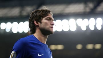 LONDON, ENGLAND - DECEMBER 30: Marcos Alonso of Chelsea during the Premier League match between Chelsea and Stoke City at Stamford Bridge on December 30, 2017 in London, England. (Photo by Catherine Ivill/Getty Images)