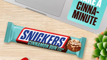 Snickers Cinnamon Bun, photo provided by Snickers