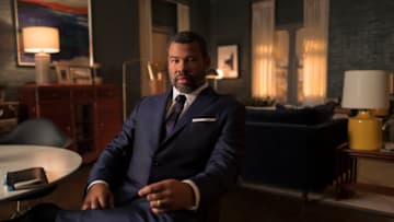 Jordan Peele as The Narrator of the CBS All Access series THE TWILIGHT ZONE. Photo Cr: Robert Falconer/CBS ÃÂ© 2018 CBS Interactive. All Rights Reserved.