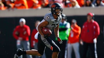Chuba Hubbard, Oklahoma State football (Photo by Brian Bahr/Getty Images)