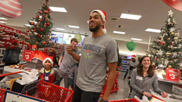 MINNEAPOLIS, MN - DECEMBER 08: Karl-Anthony Towns