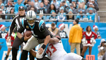 Free agent defensive tackle Gerald McCoy, who should be targeted by the Houston Texans (Photo by Grant Halverson/Getty Images)