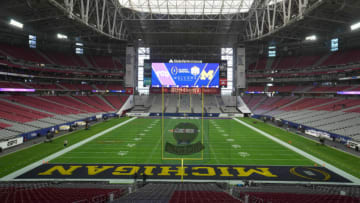 Fiesta Bowl before the 2022 CFP semifinal between the TCU Horned Frogs and the Michigan Wolverines. (Kirby Lee-USA TODAY Sports)