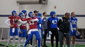 Several former Auburn football transfer portal targets highlight the quarterbacks who will be at the Manning Passing Academy Mandatory Credit: The Courier-Journal