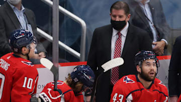Peter Laviolette, Washington Capitals Mandatory Credit: Geoff Burke-USA TODAY Sports
