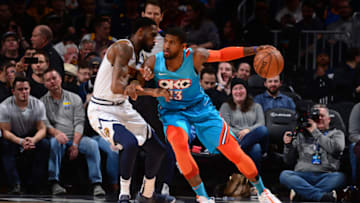 Paul George, OKC Thunder (Photo by Bart Young/NBAE via Getty Images)