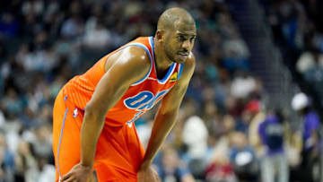 Oklahoma City Thunder Chris Paul. (Photo by Jacob Kupferman/Getty Images)