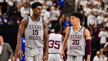 Henry Coleman, Texas A&M basketball Mandatory Credit: Maria Lysaker-USA TODAY Sports