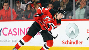 NEWARK, NJ - DECEMBER 29: Nico Hischier