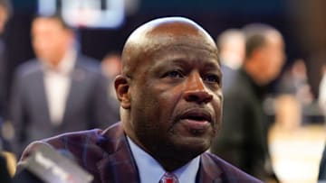 NEW YORK, NY - OCTOBER 10: St. John's basketball head coach Mike Anderson during the Big East Conference Basketball Media Day at Madison Square Garden on October 10, 2019, in New York City. (Photo by Porter BInks/Getty Images)