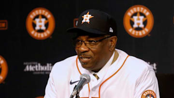 Houston Astros manager Dusty Baker (Photo by Bob Levey/Getty Images)
