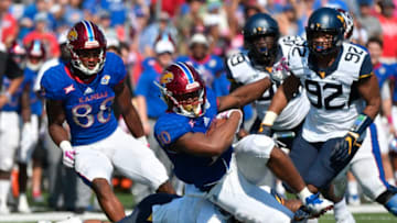 LAWRENCE, KS - SEPTEMBER 23: Khalil Herbert