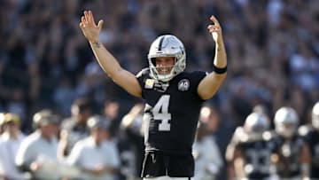 Oakland Raiders Derek Carr (Photo by Ezra Shaw/Getty Images)