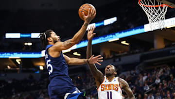 MINNEAPOLIS, MN - JANUARY 20: Derrick Rose #25 of the Minnesota Timberwolves. (Photo by David Berding/Getty Images)