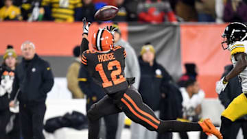 Cleveland Browns KhaDarel Hodge (Photo by Jason Miller/Getty Images)