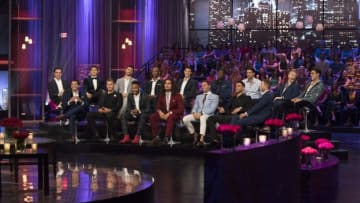 BACHELORETTE - "The Men Tell All" - The most memorable bachelors from this season - including Chris R., Christon, Colton, Connor, David, Jason, Jean Blanc, John, Jordan, Leo, Nick and Wills, as well as Christian, Jake, Joe and Kamil - return to confront each other and Becca one last time to dish the dirt, tell their side of the story and share their emotional departures. Finally, as the clock ticks down on BeccaÕs journey to find love, a special sneak peek of her dramatic final week with Blake and Garrett is highlighted, on "The Bachelorette: The Men Tell All," MONDAY, JULY 30 (8:00-10:01 p.m. EDT), on The ABC Television Network. (ABC/Paul Hebert)JAKE, JASON, CHRISTIAN, COLTON, KAMIL, WILLS, CHRISTON, LEO, JOHN, DAVID, JEAN BLANC, CHRIS, JOE, JORDAN, NICK, CONNOR