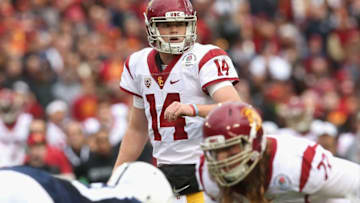 PASADENA, CA - JANUARY 02: Quarterback Sam Darnold