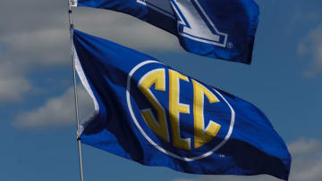 Southeast Conference flag (Photo by Michael Hickey/Getty Images)