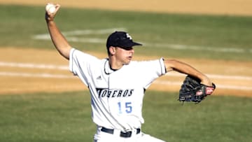 University of San Diego Toreros pitcher Matt Couch delivers(Photo by Reuben Canales/Getty Images)
