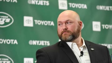 The Jets practice at the Atlantic Health Jets Training Center in Florham Park on Tuesday, June 11, 2019. General Manager Joe Douglas.Delbarton Vs West Morris