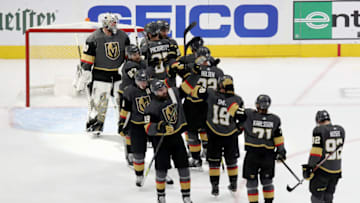 Robin Lehner #90 of the Vegas Golden Knights (Photo by Bruce Bennett/Getty Images)