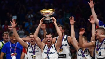 Goran Dragic, Chicago Bulls, EuroBasket 2017 (Photo credit should read OZAN KOSE/AFP via Getty Images)