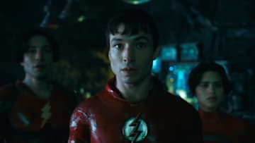 EZRA MILLER as Barry Allen / The Flash in Warner Bros. Pictures’ action adventure “THE FLASH,” a Warner Bros. Pictures release. Courtesy of Warner Bros. Pictures/™ & © DC Comics