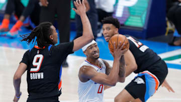 OKC Thunder. Mandatory Credit: Alonzo Adams-USA TODAY Sports
