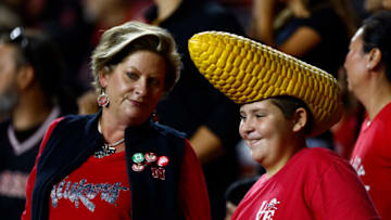 Nebraska football recruiting fans look on (Photo by Rich Schultz/Getty Images)