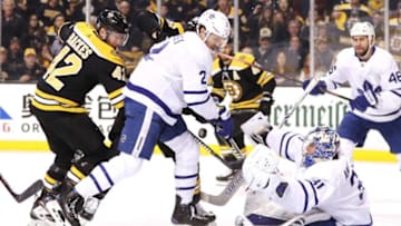 BOSTON, MA - APRIL 21: Frederik Andersen