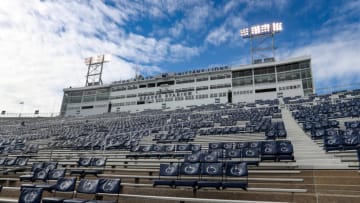 Sep 24, 2022; University Park, Pennsylvania, USA; A general view of Beaver Stadium prior to the game between the Central Michigan Chippewas and the Penn State Nittany Lions. Mandatory Credit: Matthew OHaren-USA TODAY Sports