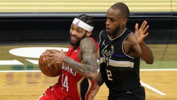 Brandon Ingram #14 of the New Orleans Pelicans (Photo by Stacy Revere/Getty Images)