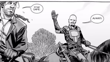 Eugene and a guard - The Walking Dead issue 170, Image Comics and Skybound
