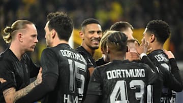 Borussia Dortmund will face Hoffenheim on Saturday (Photo by INA FASSBENDER/AFP via Getty Images)