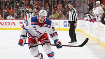 PHILADELPHIA, PA - APRIL 07: Matt Beleskey