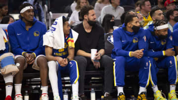 Klay Thompson, Golden State Warriors. Mandatory Credit: D. Ross Cameron-USA TODAY Sports
