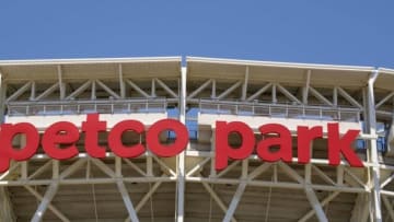 Apr 23, 2016; San Diego, CA, USA; General view of Petco Park exterior. The venue is home of the San Diego Padres and will play host to the 2016 MLB All-Star game. Mandatory Credit: Kirby Lee-USA TODAY Sports