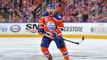 EDMONTON, AB - MAY 7: Kris Russell. (Photo by Andy Devlin/NHLI via Getty Images)