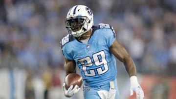 NASHVILLE, TN - OCTOBER 27: DeMarco Murray runs for a touchdown during the second quarter of the game against the Jacksonville Jaguars at Nissan Stadium on October 27, 2016 in Nashville, Tennessee. (Photo by Andy Lyons/Getty Images)