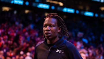 Mar 16, 2023; Phoenix, Arizona, USA; Orlando Magic center Bol Bol (10) against the Phoenix Suns at Footprint Center. Mandatory Credit: Mark J. Rebilas-USA TODAY Sports