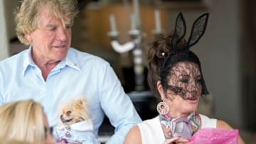 THE REAL HOUSEWIVES OF BEVERLY HILLS -- "Gag Gift" Episode 812 -- Pictured: (l-r) Ken Todd, Lisa Vanderpump -- (Photo by: Nicole Weingart/Bravo)