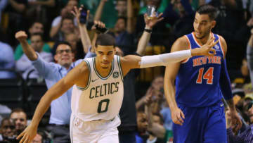 BOSTON, MA - OCTOBER 24: Jayson Tatum