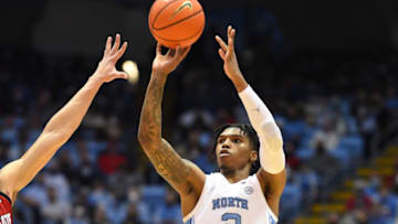 Caleb Love, North Carolina Tar Heels. (Photo by Bob Donnan-USA TODAY Sports)