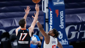OKC Thunder. Mandatory Credit: Alonzo Adams-USA TODAY Sports