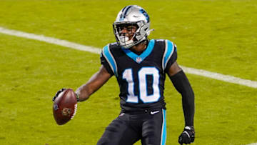 Carolina Panthers wide receiver Curtis Samuel (10) Mandatory Credit: Jim Dedmon-USA TODAY Sports
