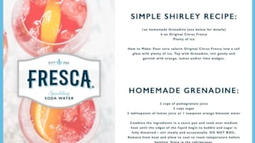 Fresca Mocktails. Image courtesy Fresca
